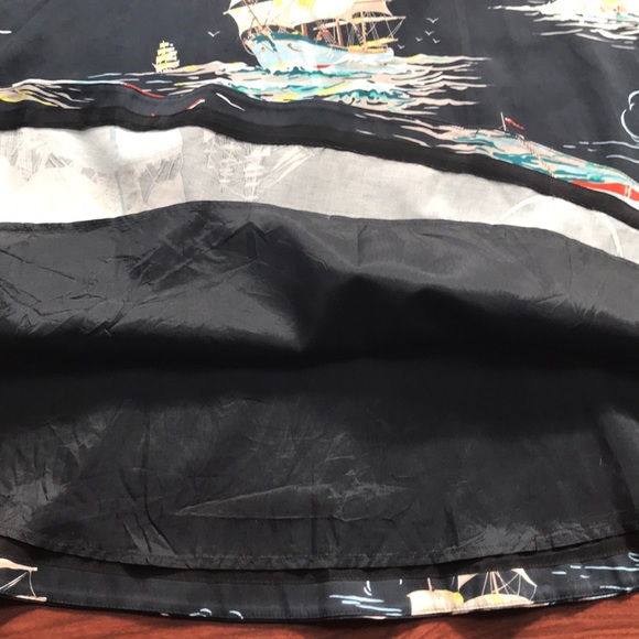 Anthro leifnotes Sail away nautical a line skirt 2 - Picture 11 of 12